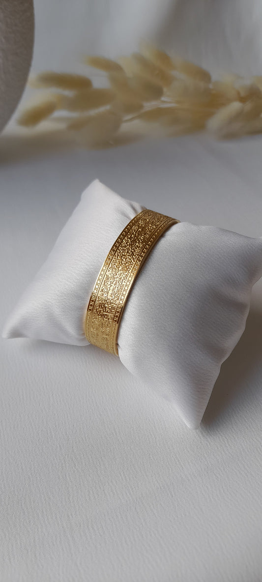 25119 Stainless Steel Bangle ( Ayat Al-Kursi )